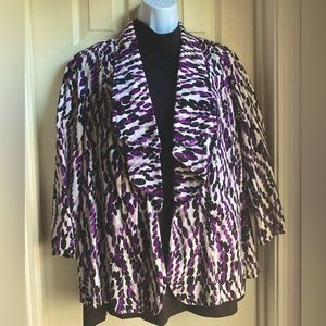 Cato Woman light weight wrinkle free cotton type fabric.